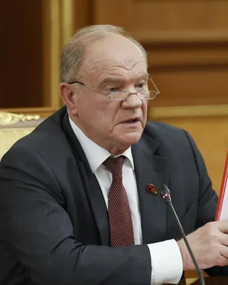 Portrait of Gennady Zyuganov